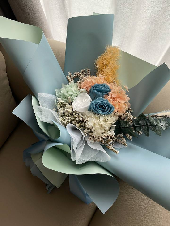 플로리스트의 선택 (Florist’s Choice) | Korean-Style Preserved Flower Bouquet — Omakase Edition