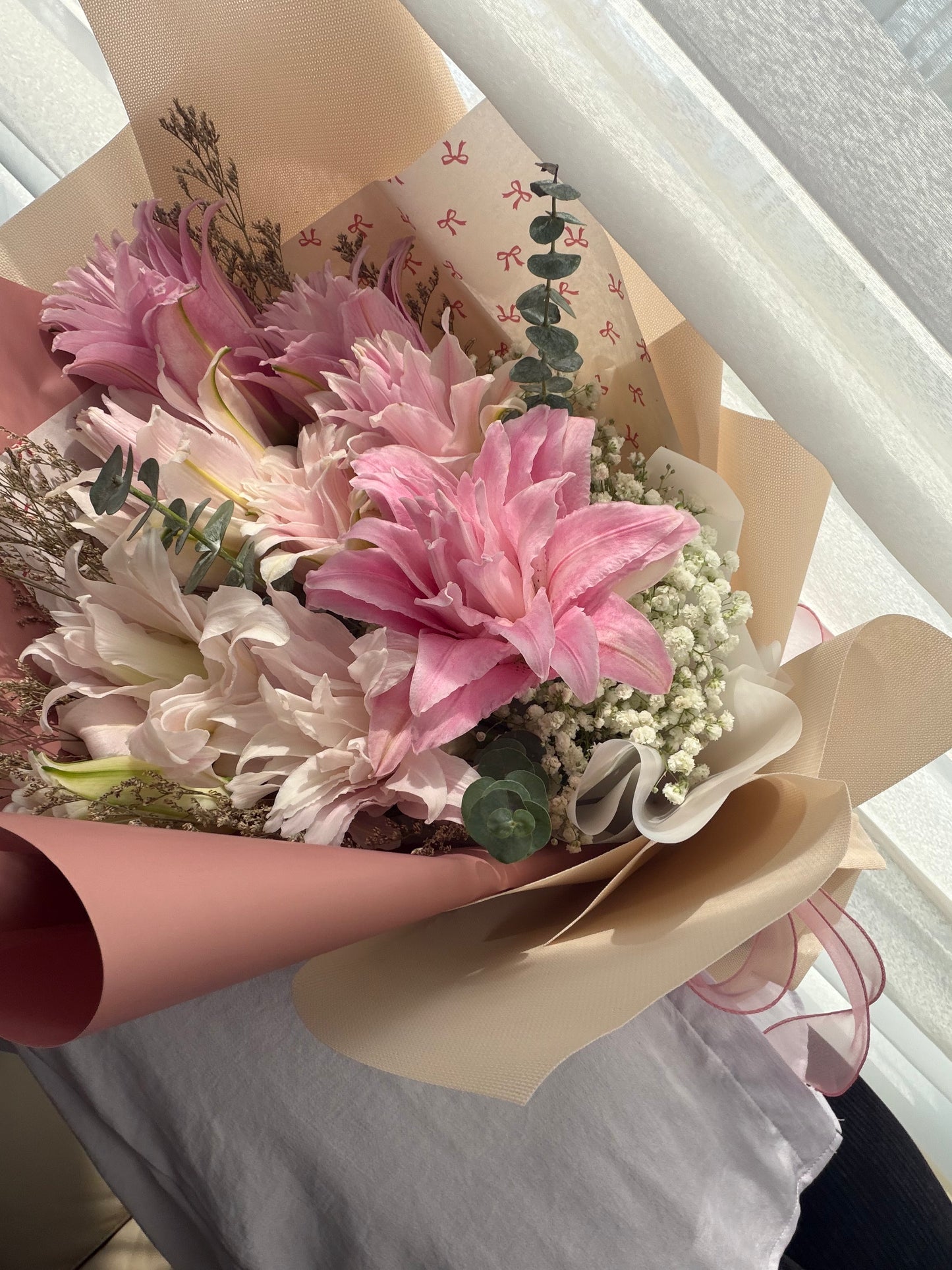 Classic Rose Lilies
