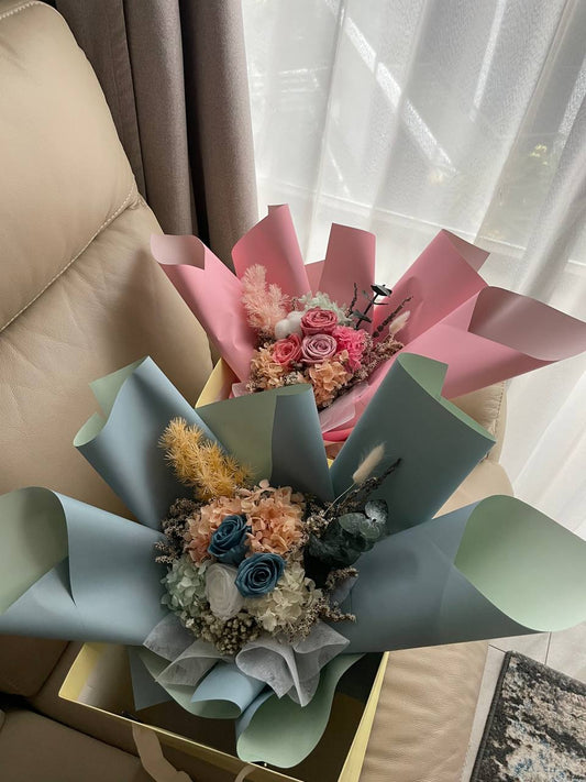 플로리스트의 선택 (Florist’s Choice) | Korean-Style Preserved Flower Bouquet — Omakase Edition