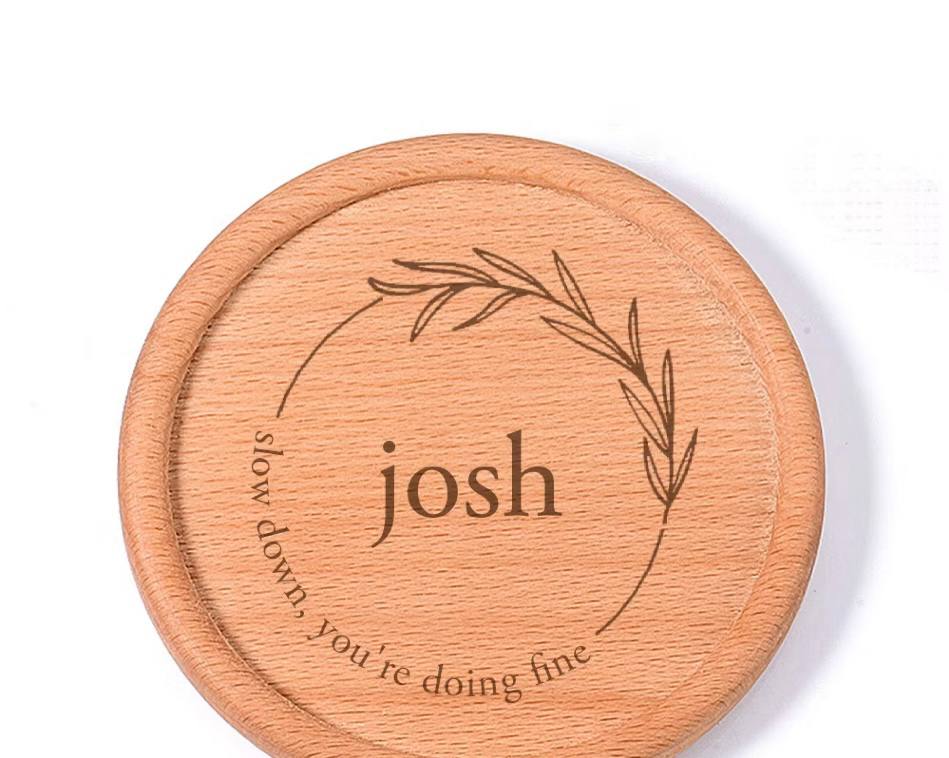 [Brr Basket] Personalised Mug Coaster