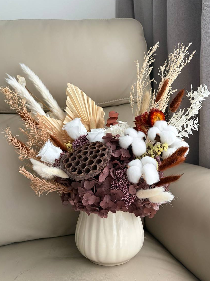 Preserved Arrangement Autumn in The Foyer
