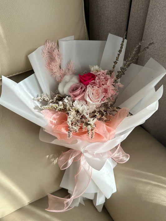 [Mother’s Day 26] Sweet Bloom – Preserved Flower Bouquet Singapore